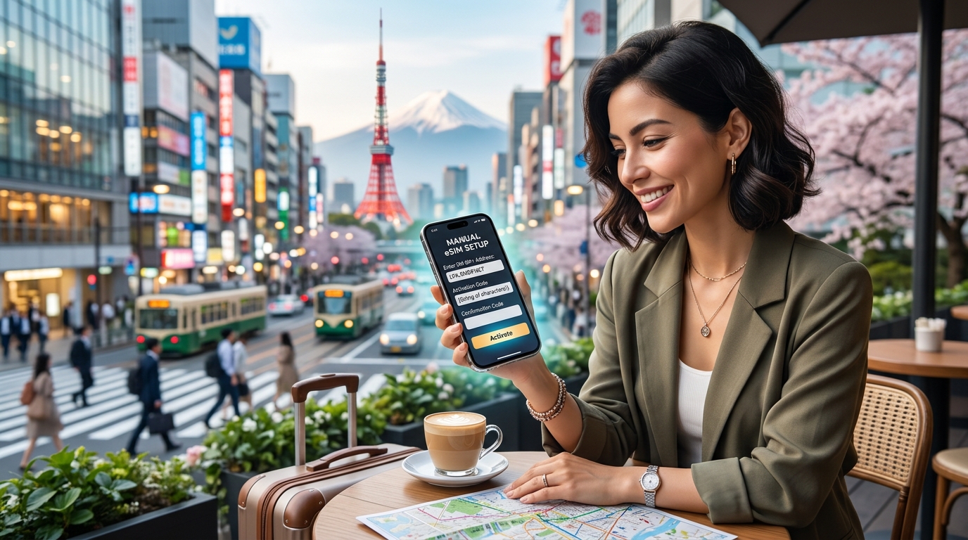 QR Code Won't Scan? How to Manually Install a Travel eSIM Using SM-DP+ in 2026