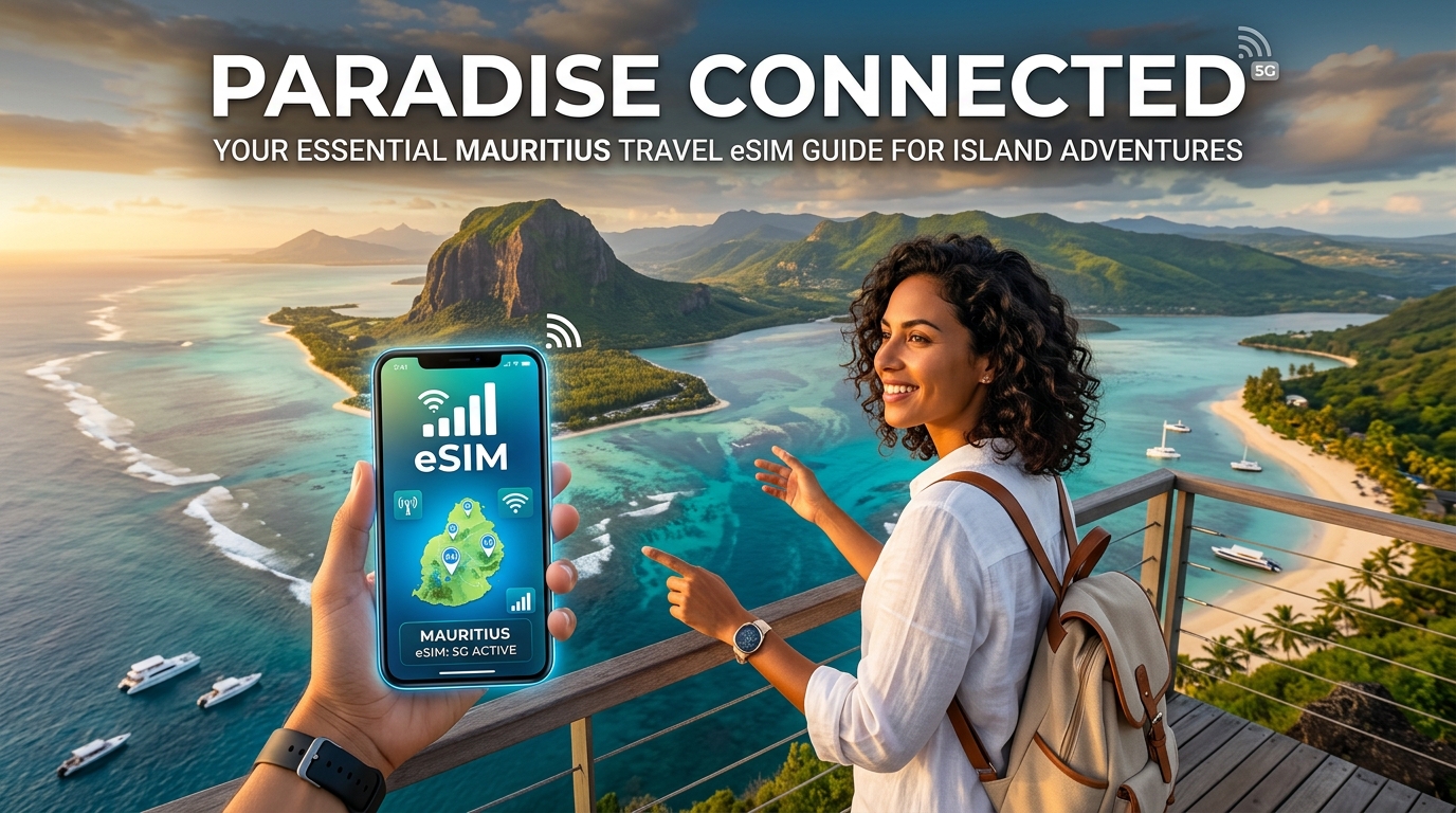 Paradise Connected: Your Essential Mauritius Travel eSIM Guide for Island Adventures