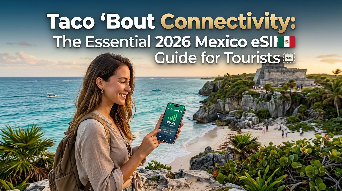 Taco 'Bout Connectivity: The Essential 2026 Mexico eSIM Guide for Tourists