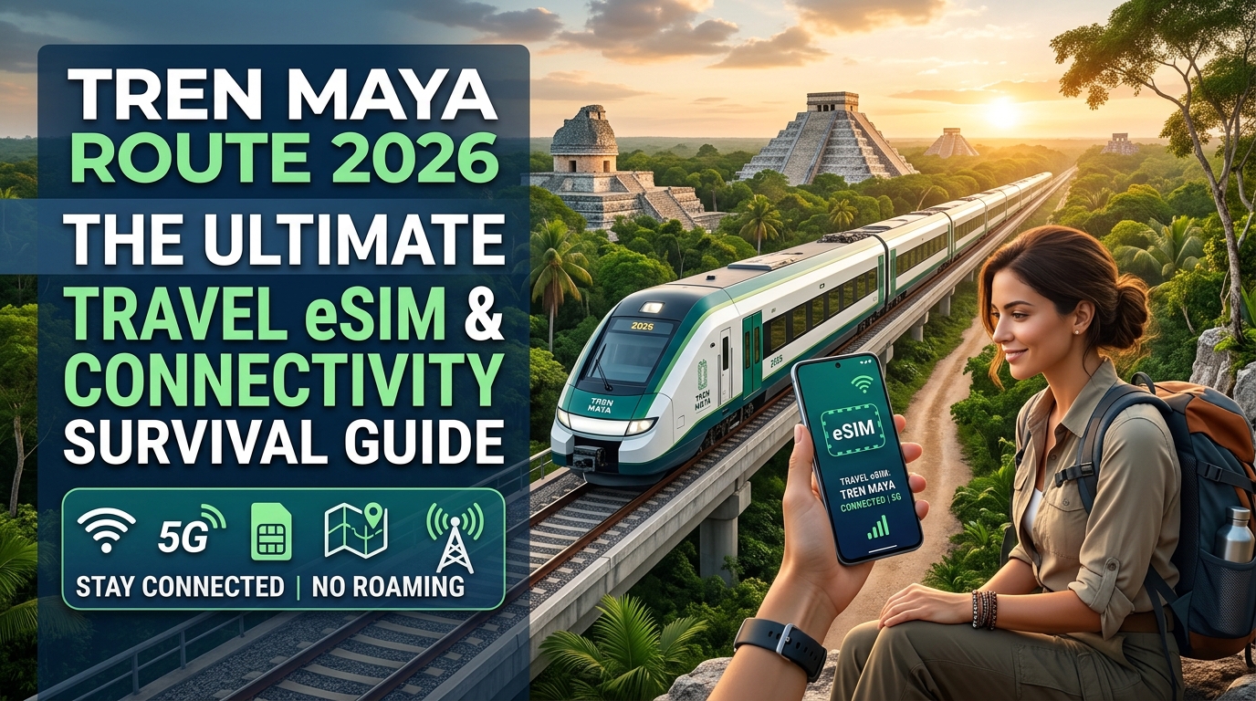 Tren Maya Route 2026: The Ultimate Travel eSIM & Connectivity Survival Guide