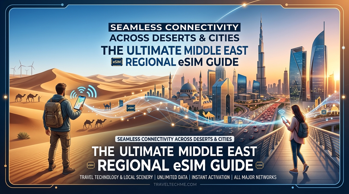 Seamless Connectivity Across Deserts & Cities: The Ultimate Middle East Regional eSIM Guide