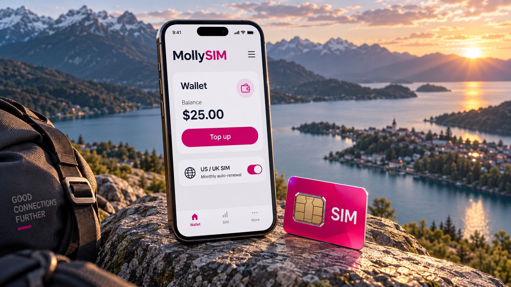 How to Top Up and Set Up Auto-Renewal in the MollySIM App (2026 Guide)