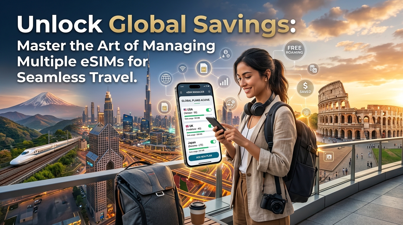 Unlock Global Savings: Master the Art of Managing Multiple eSIMs for Seamless Travel