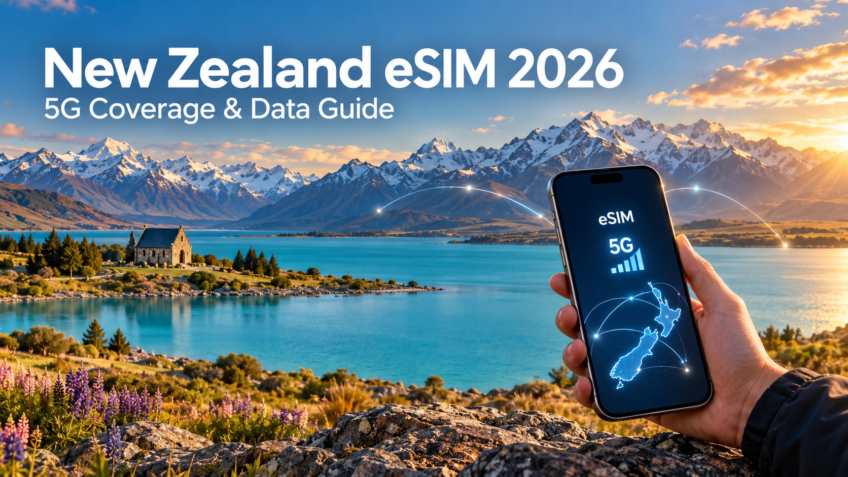 New Zealand eSIM 2026: 5G Coverage & Data Guide