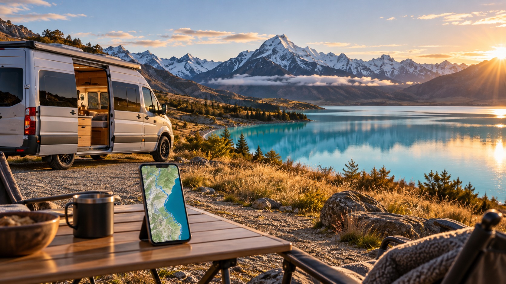 New Zealand eSIM for Campervans 2026: Map & Data | MollySIM
