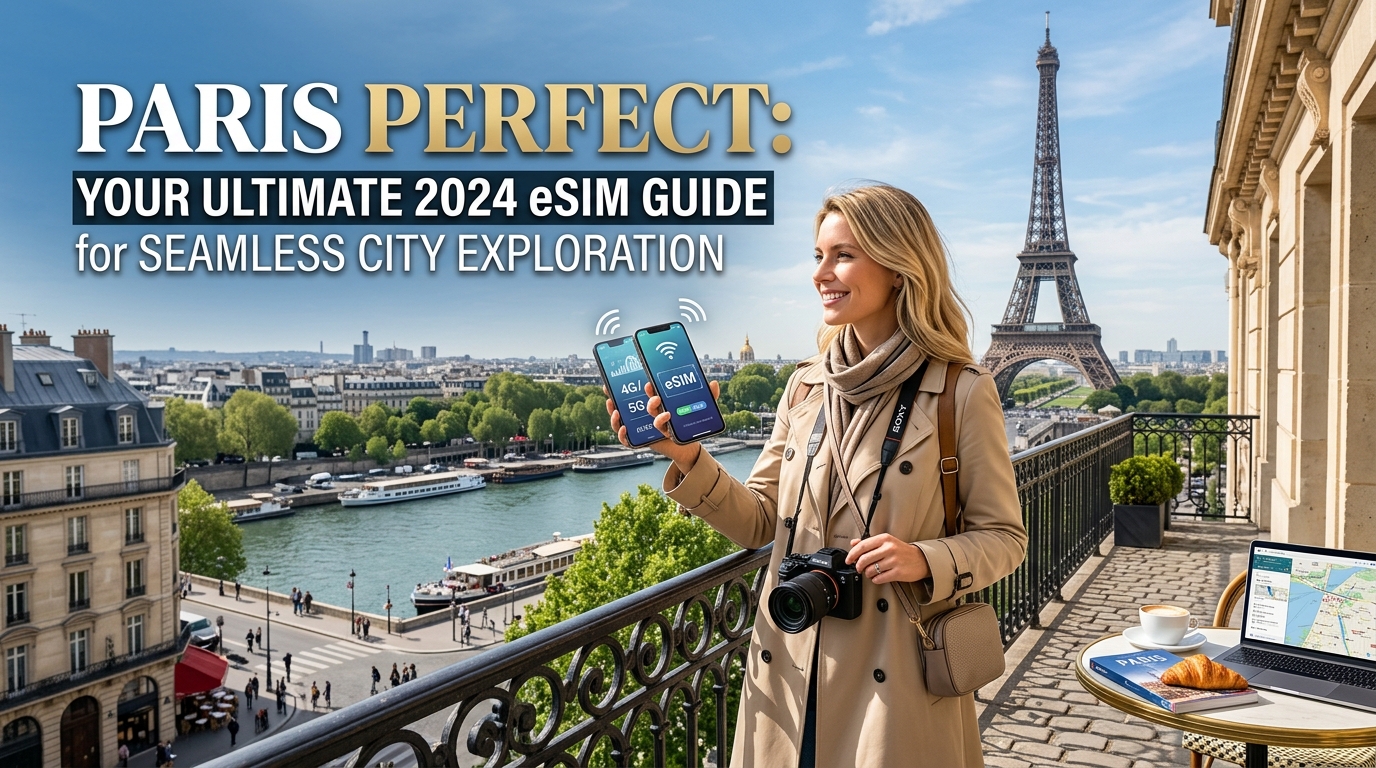Paris Perfect: Your Ultimate 2026 eSIM Guide for Seamless City Exploration