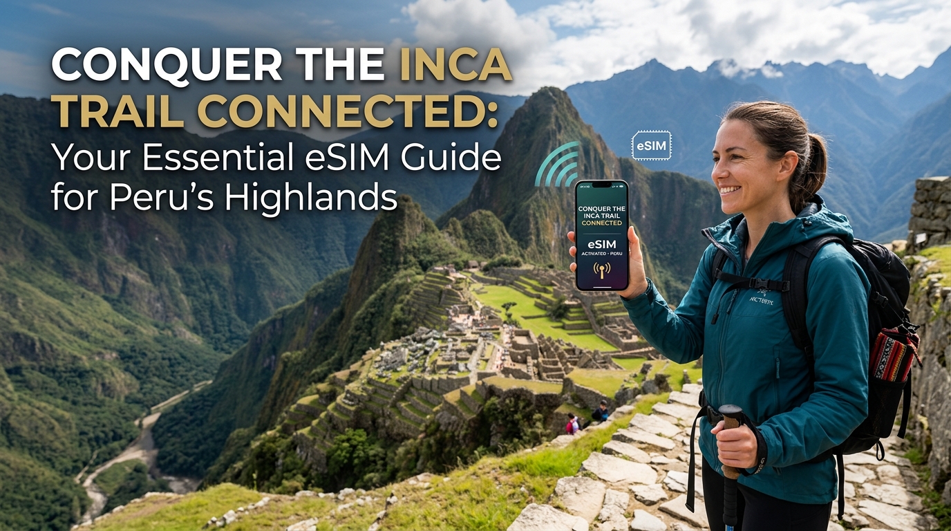 Conquer the Inca Trail Connected: Your Essential eSIM Guide for Peru's Highlands