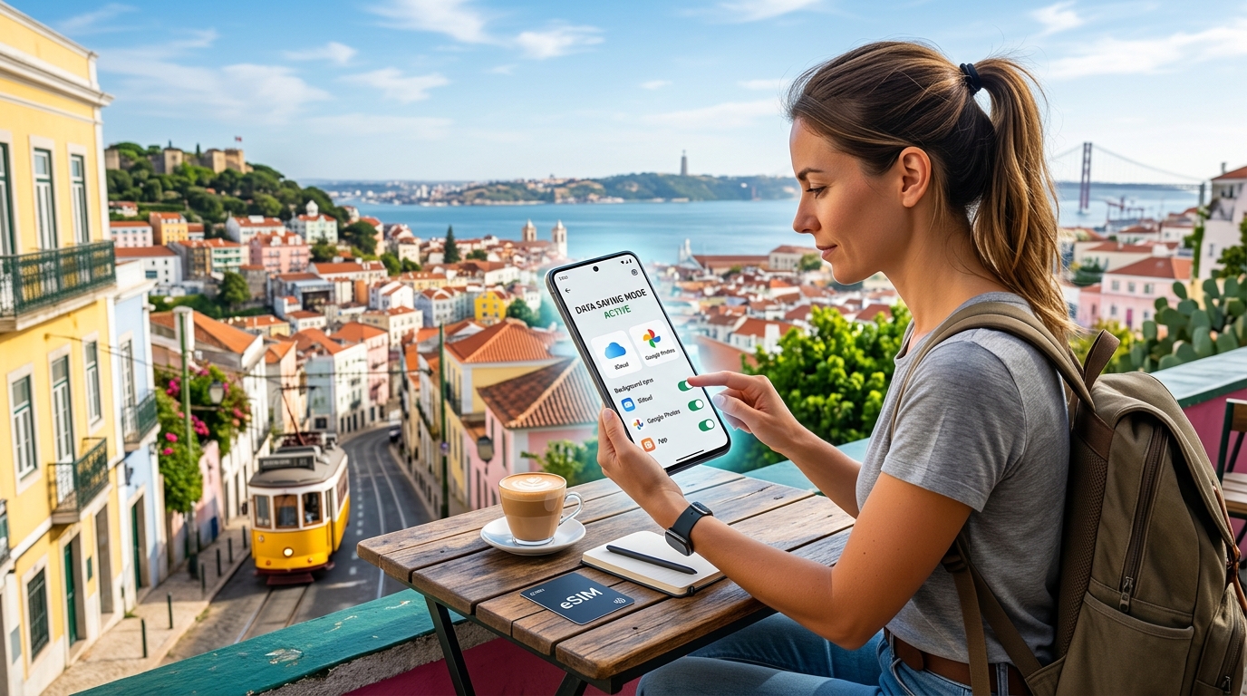 How to Stop iCloud, Google Photos, and Background Sync from Burning Your Travel eSIM Data in 2026