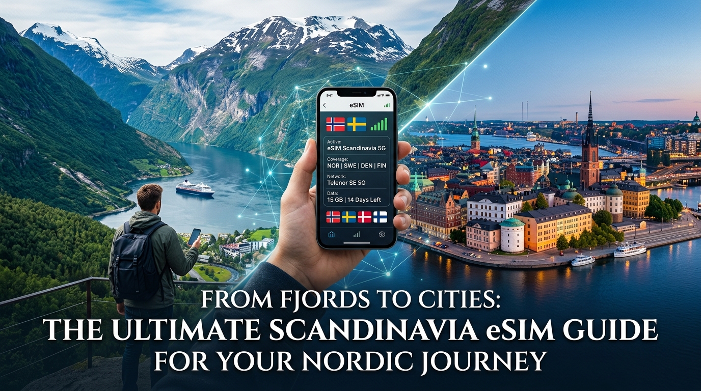 From Fjords to Cities: The Ultimate Scandinavia eSIM Guide for Your Nordic Journey