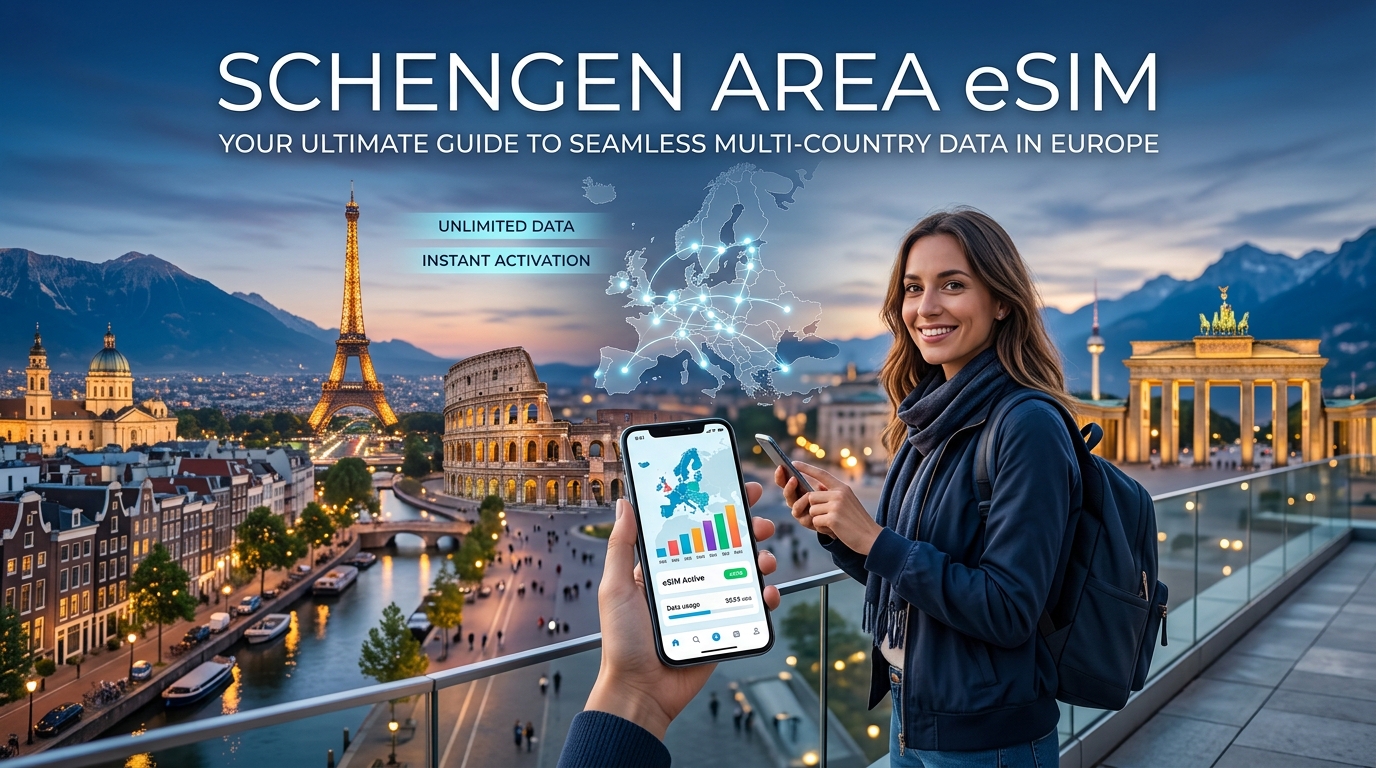 Schengen Area eSIM: Your Ultimate Guide to Seamless Multi-Country Data in Europe