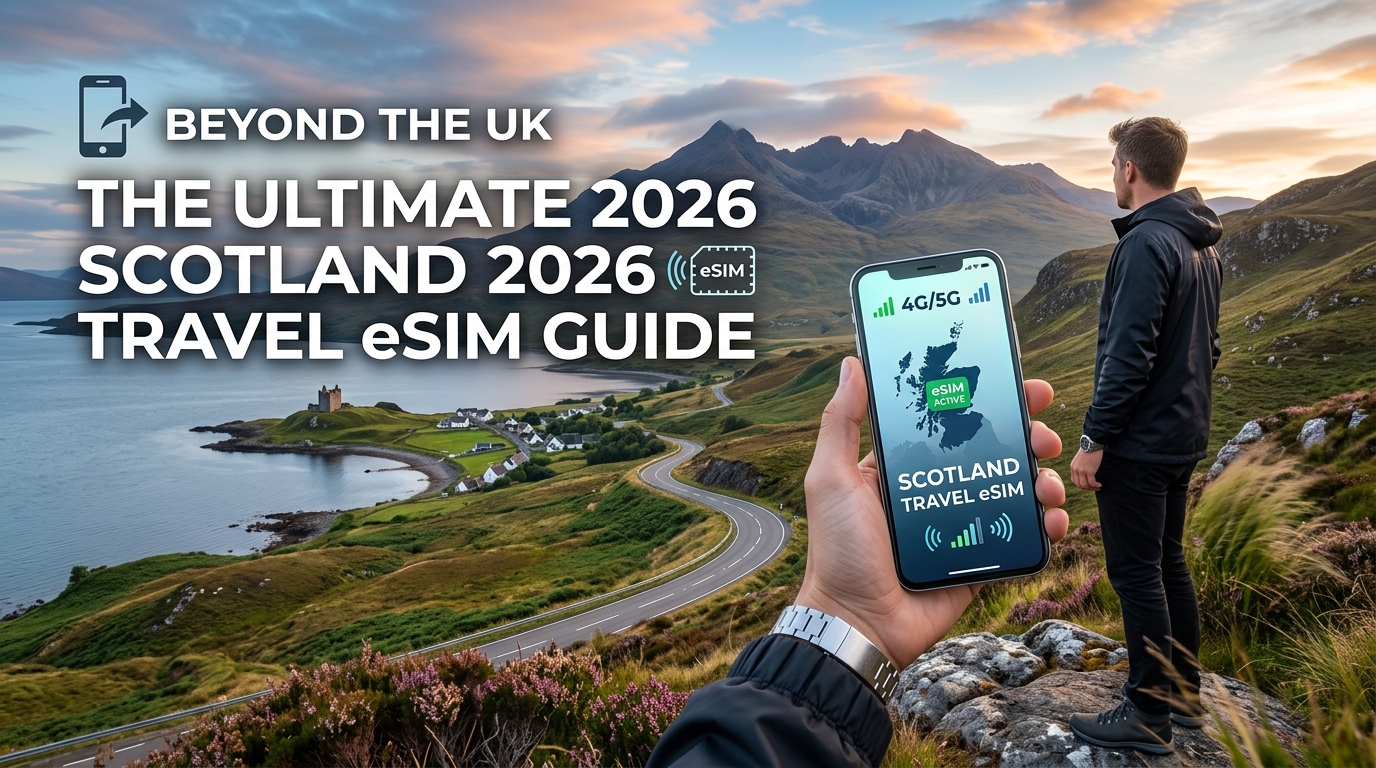 Beyond the UK: The Ultimate 2026 Scotland Travel eSIM Guide