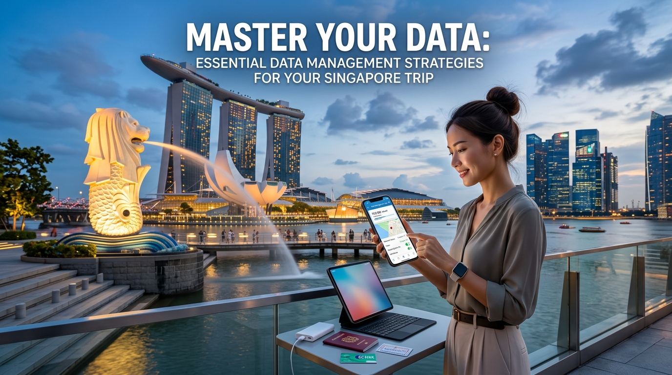 Master Your Data: Essential Data Management Strategies for Your Singapore Trip