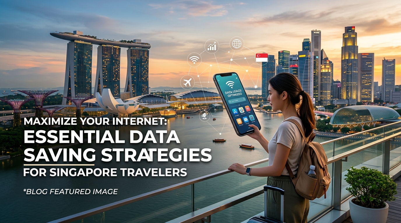 Maximize Your Internet: Essential Data Saving Strategies for Singapore Travelers