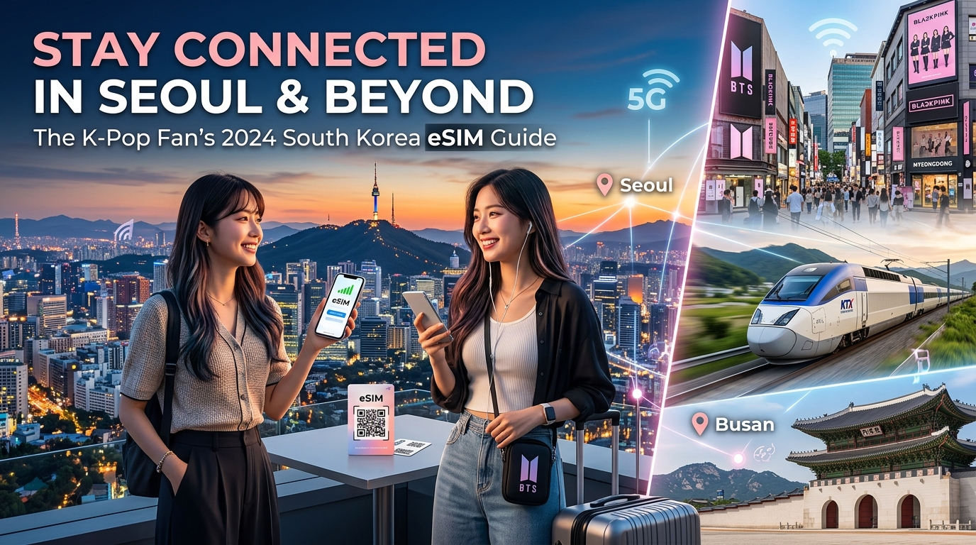 Stay Connected in Seoul & Beyond: The K-Pop Fan's 2026 South Korea eSIM Guide