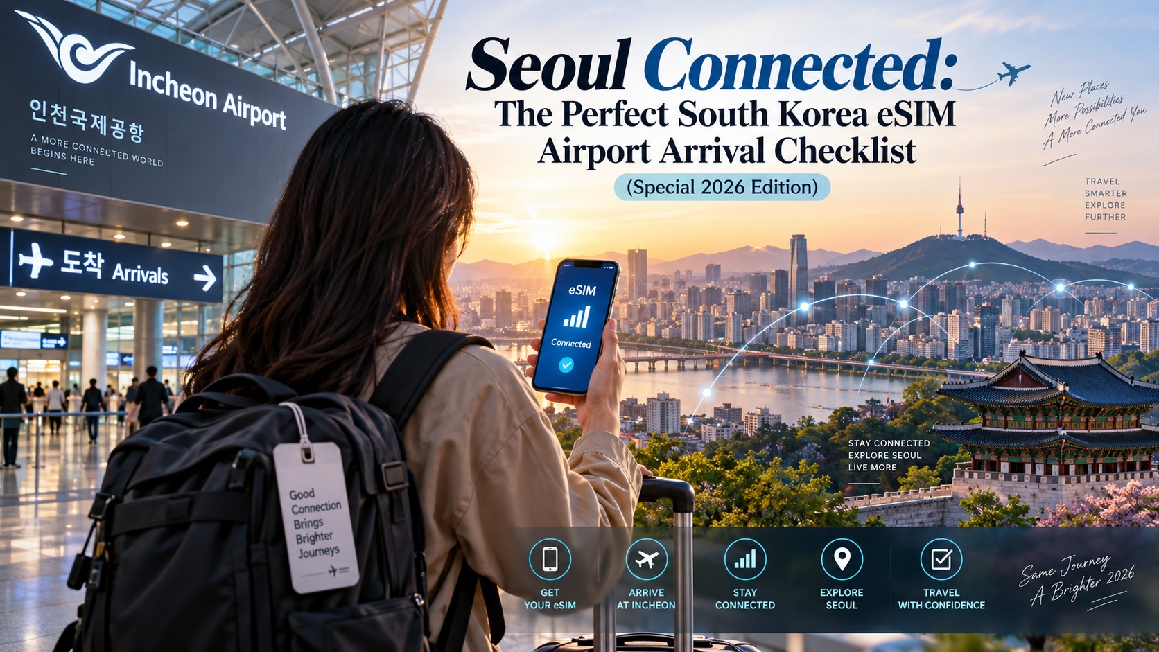 Seoul Connected: The Perfect South Korea eSIM Airport Arrival Checklist (Special 2026 Edition)