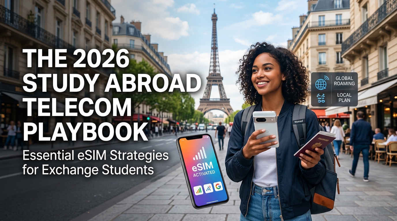 The 2026 Study Abroad Telecom Playbook: Essential eSIM Strategies for Exchange Students