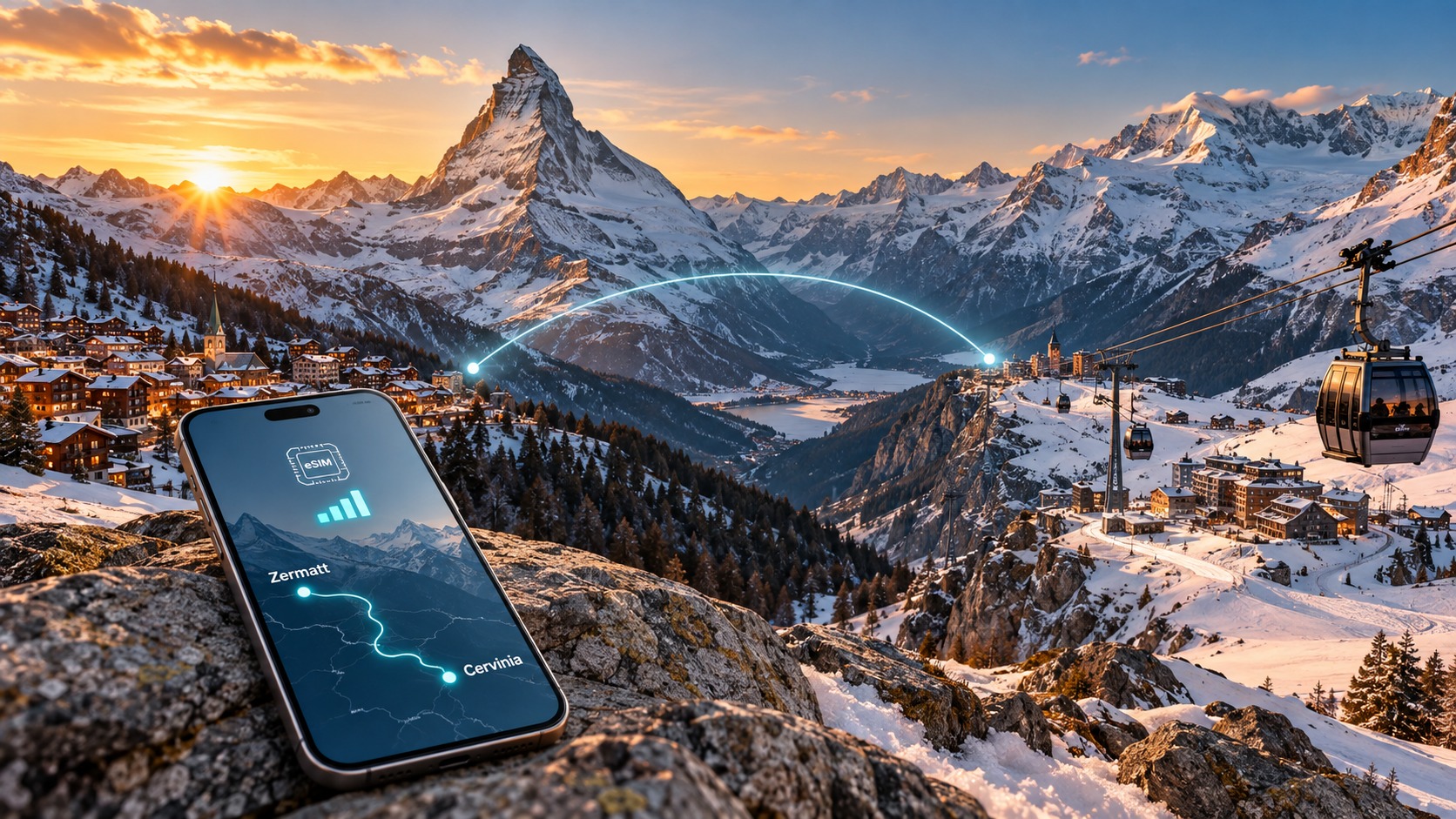 Zermatt to Cervinia Without the Roam Bill: The 2026 Alpine Cross-Border eSIM Masterclass