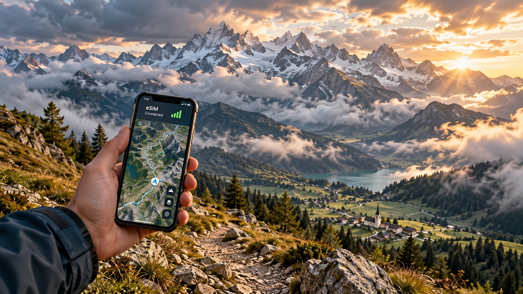 Conquering the Alps: Why Your eSIM Must Work When the Cloud Doesn't (2026 Guide)
