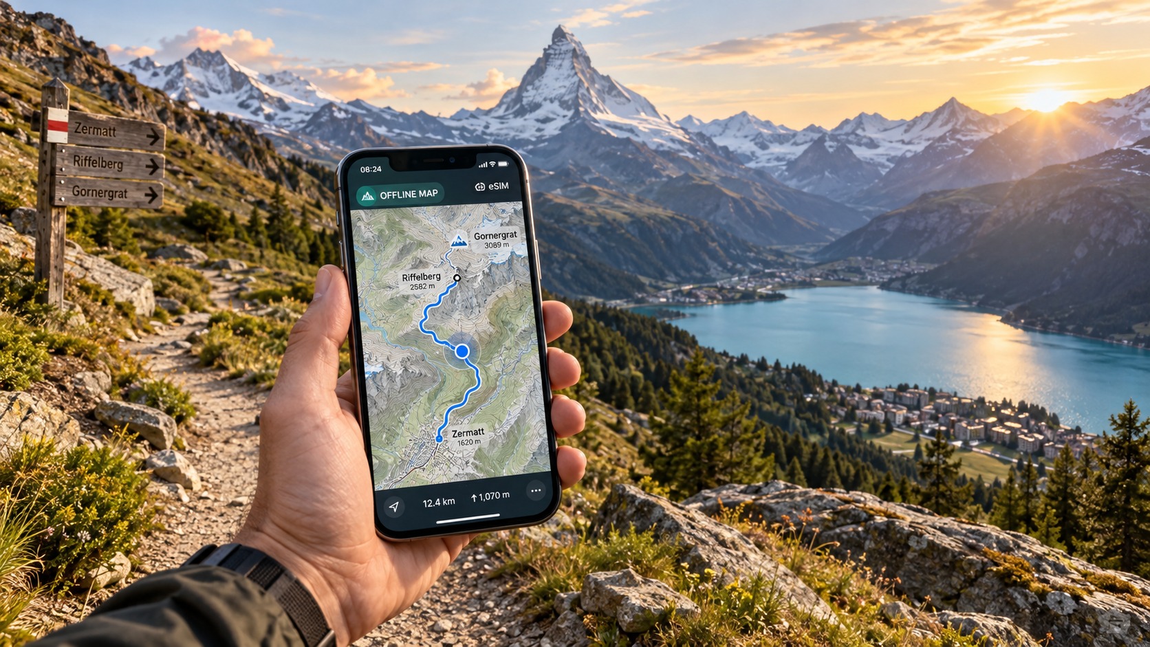 Navigating the Swiss Alps in 2026: How to Save 90% of Your eSIM Data with Offline Maps