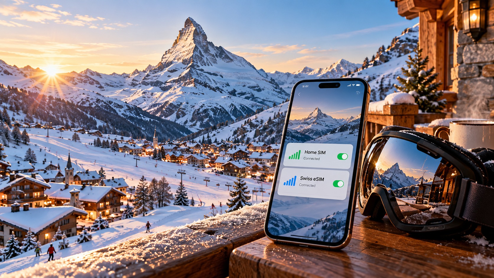 Mastering Connectivity in the Alps: The 2026 Dual-SIM and eSIM Strategy for Swiss Ski Trips