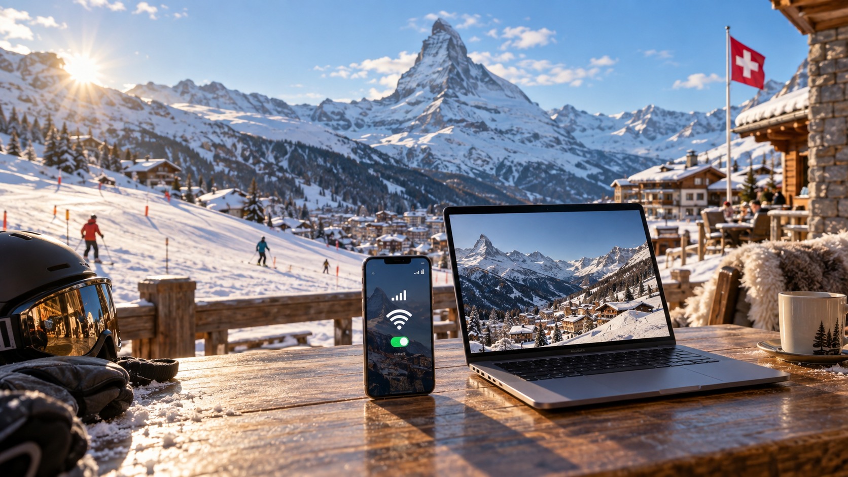 Staying Connected on the Slopes: The 2026 Guide to Using Your Swiss eSIM as a WiFi Hotspot