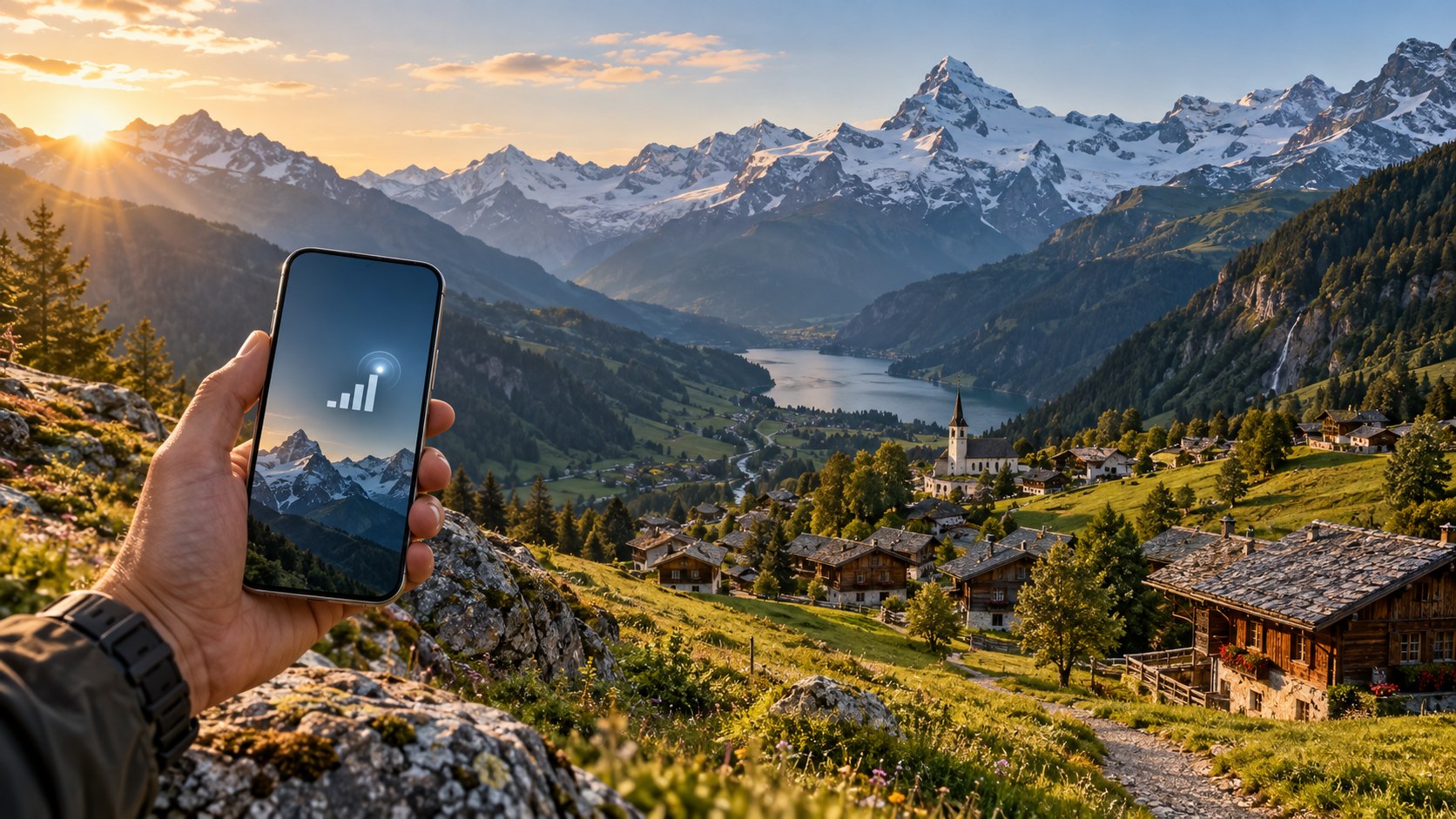 Off the Grid? No: The Ultimate 2026 eSIM Guide for the Swiss Alps and Remote Villages