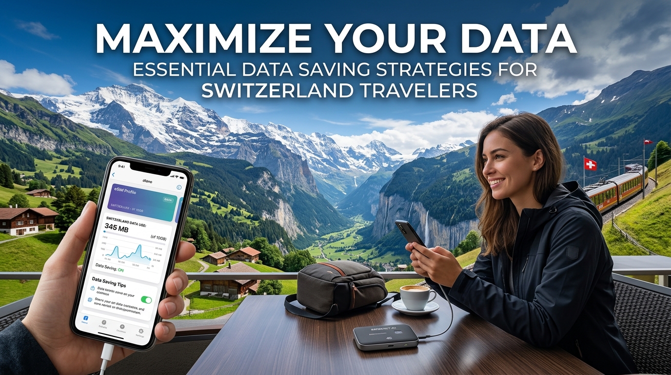 Maximize Your Data: Essential Data Saving Strategies for Switzerland Travelers