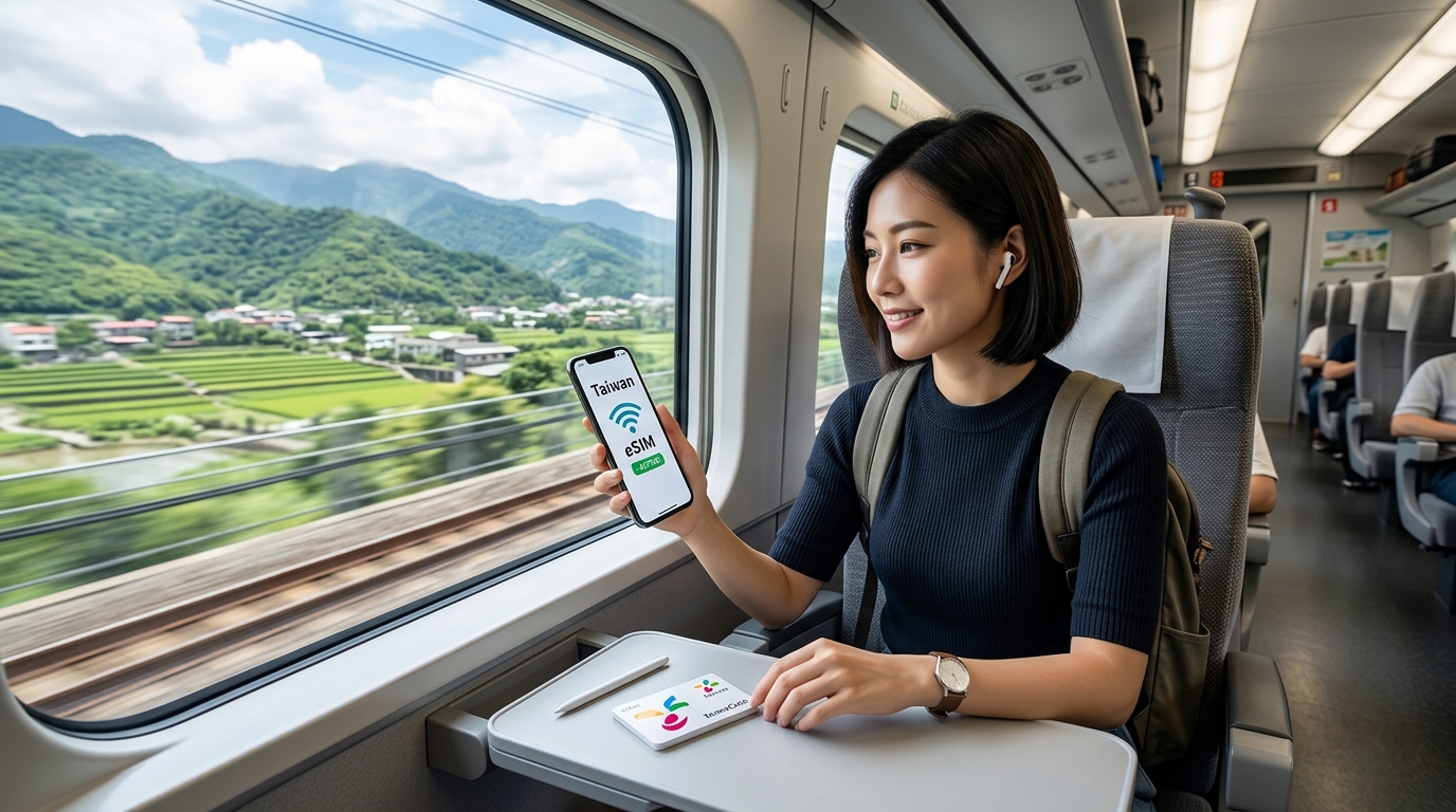 Riding the Taiwan High Speed Rail: 2026 eSIM Guide for Fast 5G & EasyCard Transit