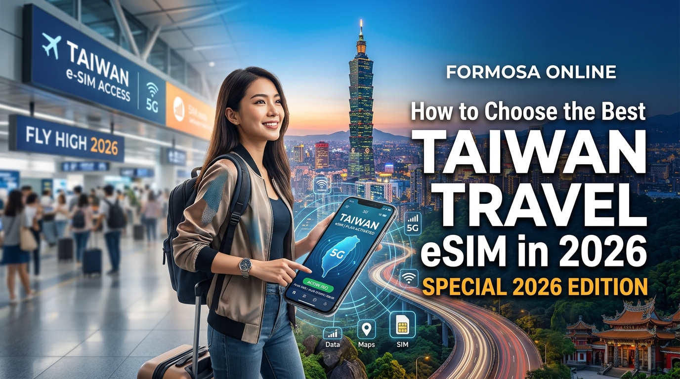 Formosa Online: How to Choose the Best Taiwan Travel eSIM in 2026 (Special 2026 Edition)