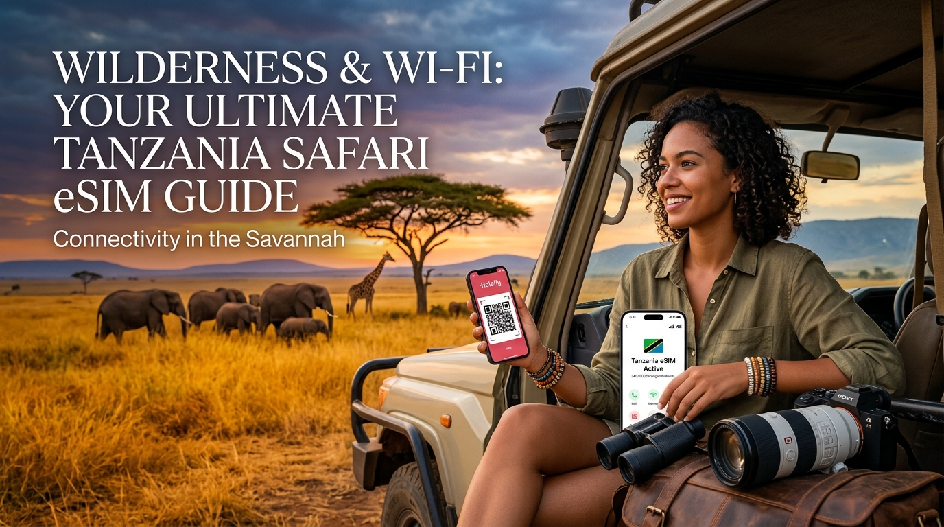 Wilderness & Wi-Fi: Your Ultimate Tanzania Safari eSIM Guide
