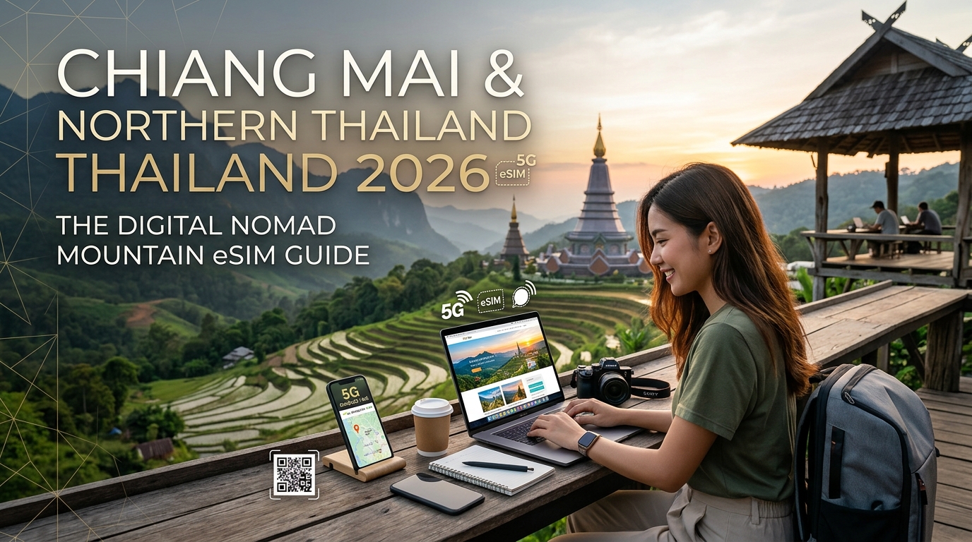 Chiang Mai & Northern Thailand in 2026: The Digital Nomad Mountain eSIM Guide