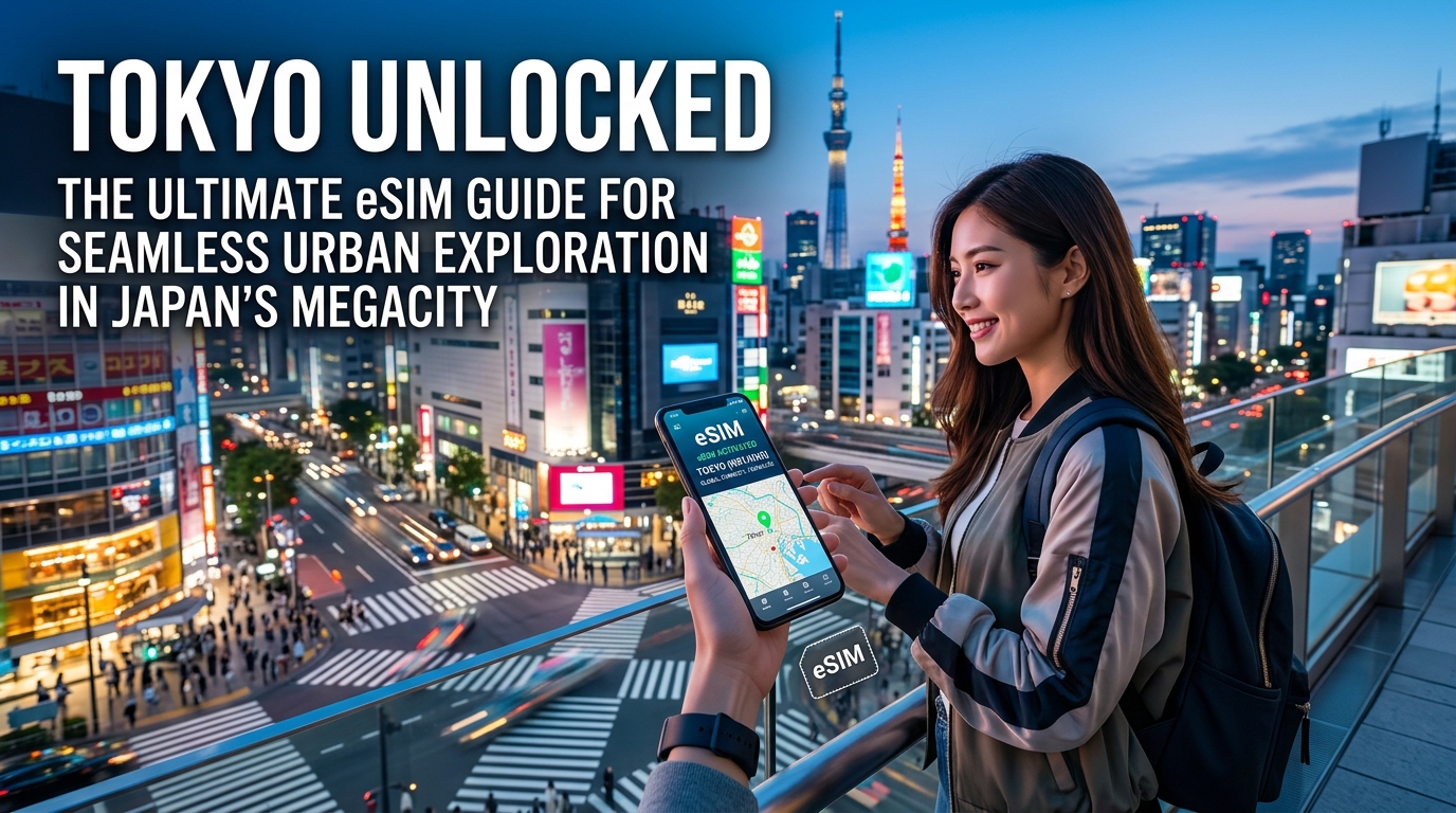 Tokyo Unlocked: The Ultimate eSIM Guide for Seamless Urban Exploration in Japan's Megacity