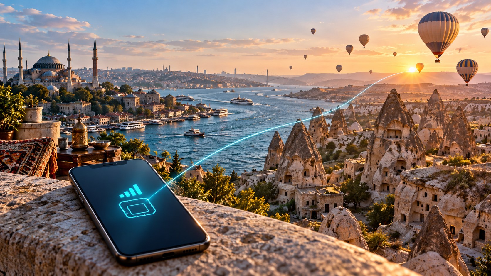 Istanbul to Cappadocia: The Ultimate 2026 Turkey Travel eSIM Strategy for Seamless Connectivity