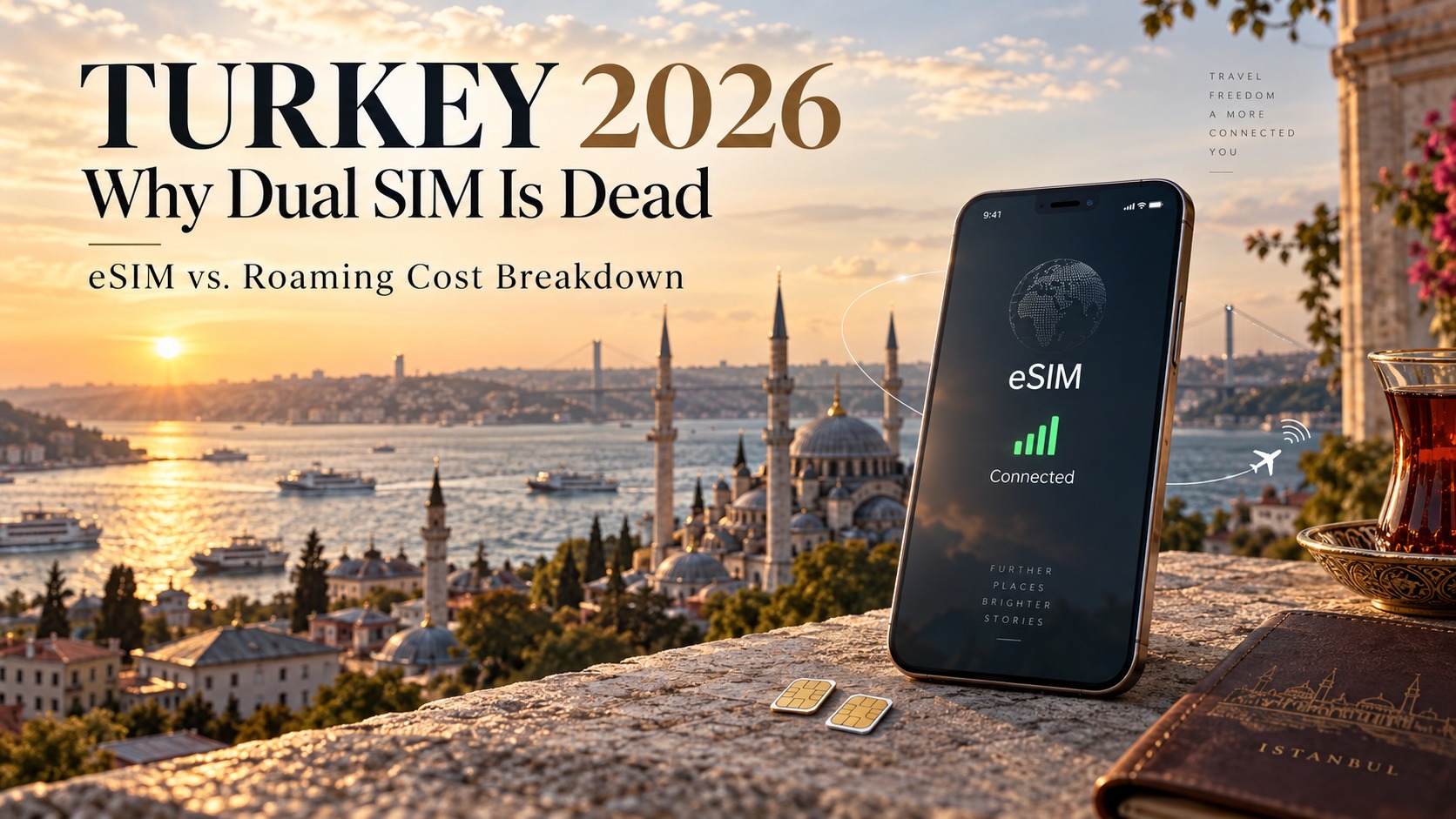 Turkey 2026: Why Dual SIM Is Dead for Smart Travelers – The eSIM vs. Roaming Cost Breakdown