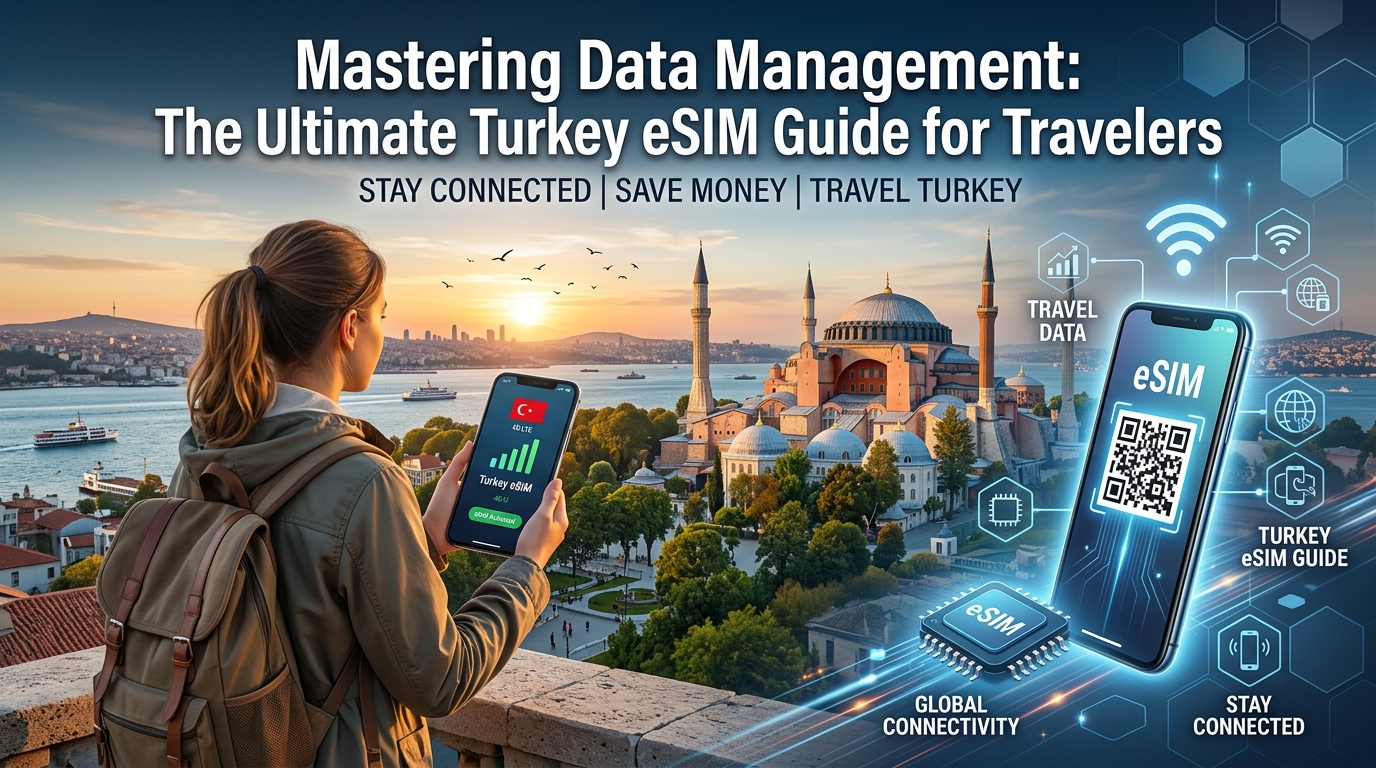 Mastering Data Management: The Ultimate Turkey eSIM Guide for Travelers