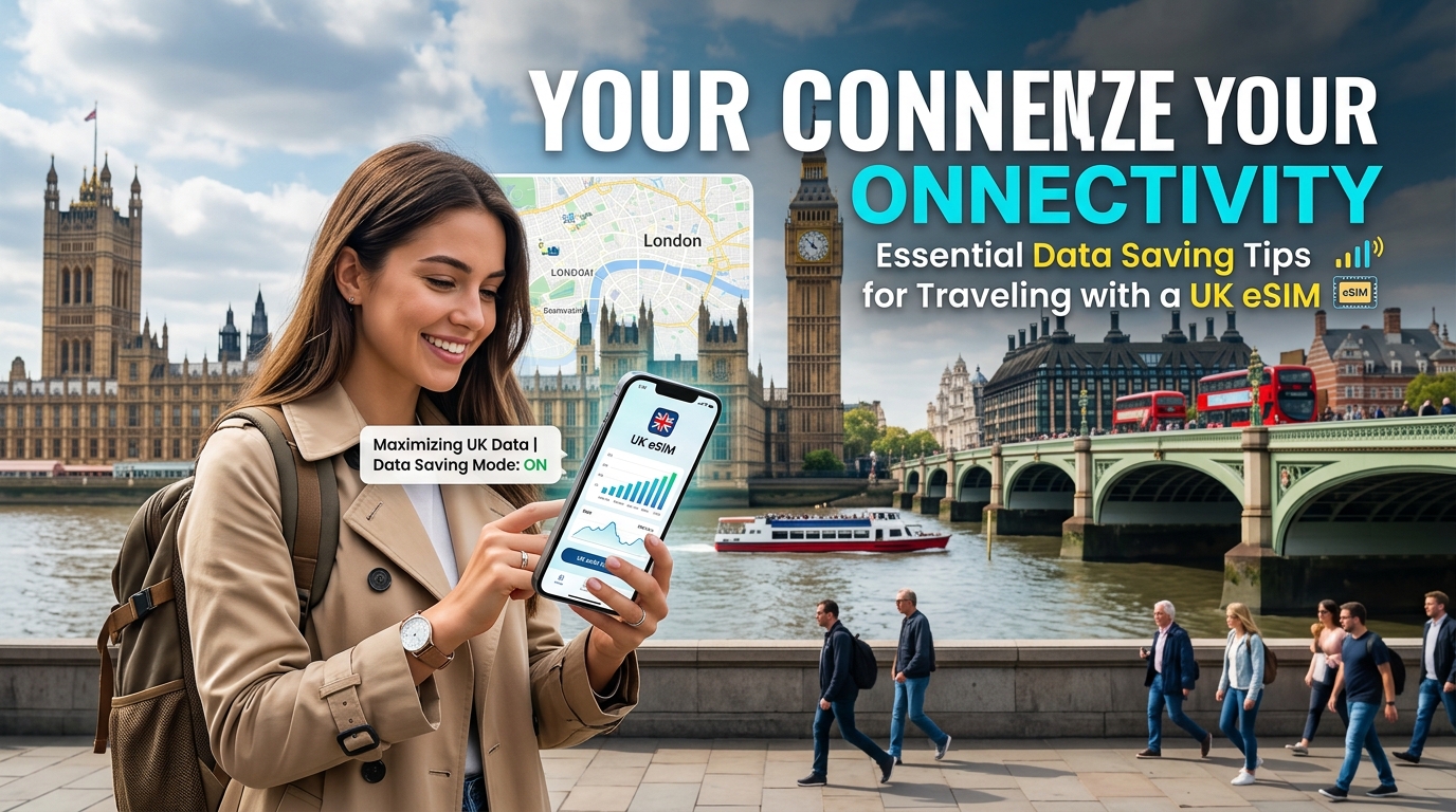 Maximize Your Connectivity: Essential Data Saving Tips for Traveling with a UK eSIM