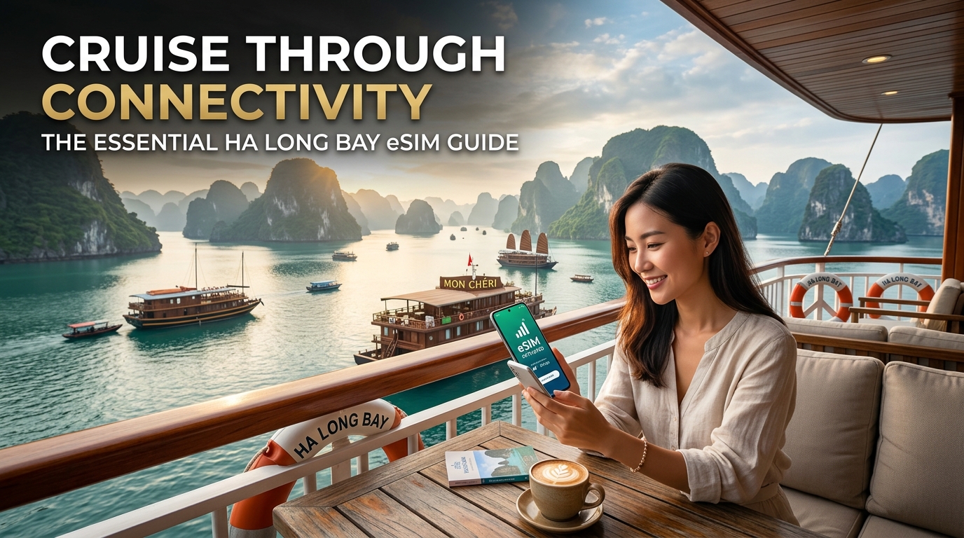 Cruise Through Connectivity: The Essential Ha Long Bay eSIM Guide for Seamless Exploration