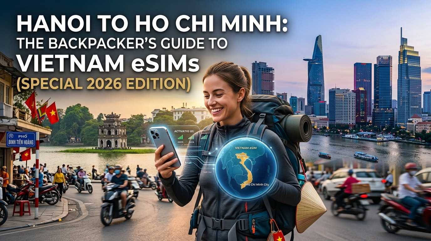 Hanoi to Ho Chi Minh: The Backpacker's Guide to Vietnam eSIMs (Special 2026 Edition)