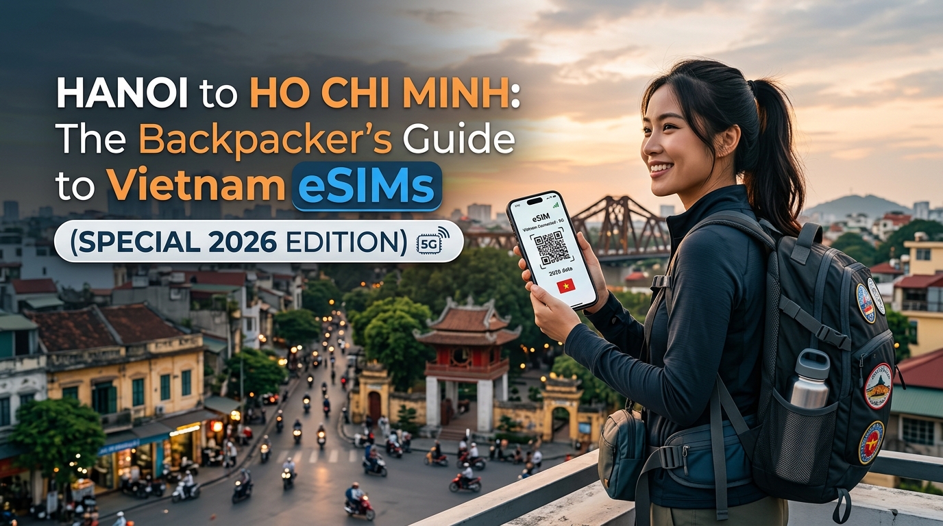Hanoi to Ho Chi Minh: The Backpacker's Guide to Vietnam eSIMs (Special 2026 Edition)