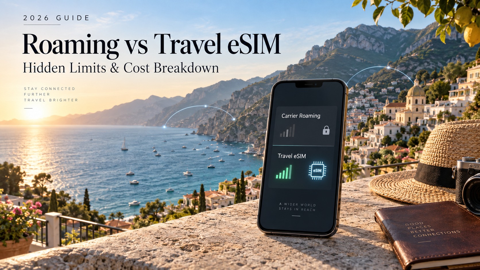 US Domestic Carrier Roaming vs Travel eSIM (2026): Hidden Limits & Cost Breakdown