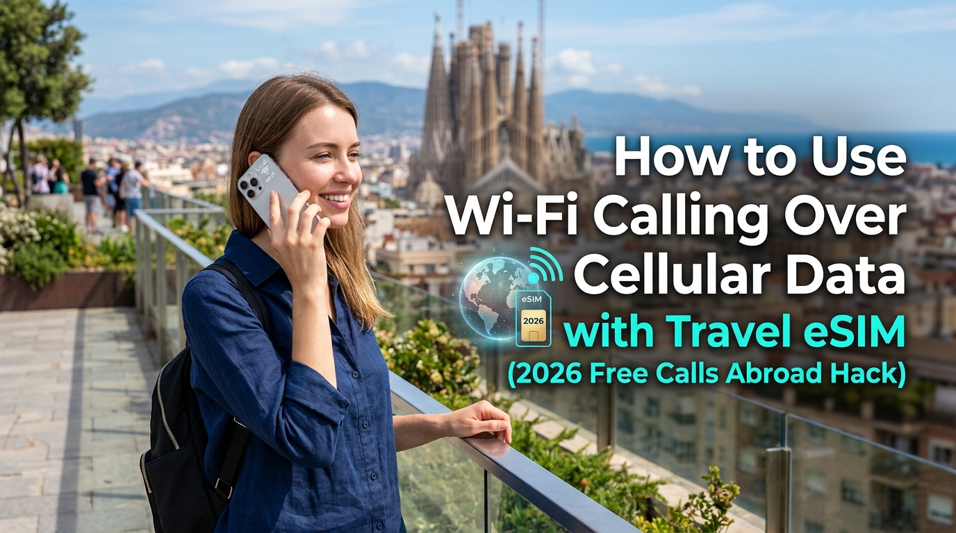How to Use Wi-Fi Calling Over Cellular Data with Travel eSIM (2026 Free Calls Abroad Hack)